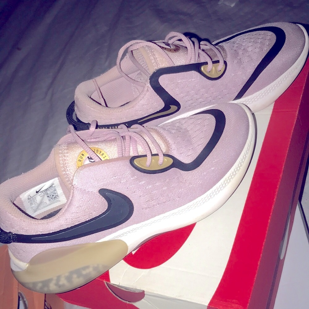 PINK Nike shoes